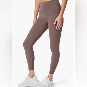 SPANX SPANXshape Booty Boost® 7/8 Leggings Smoke Brown Tan Medium